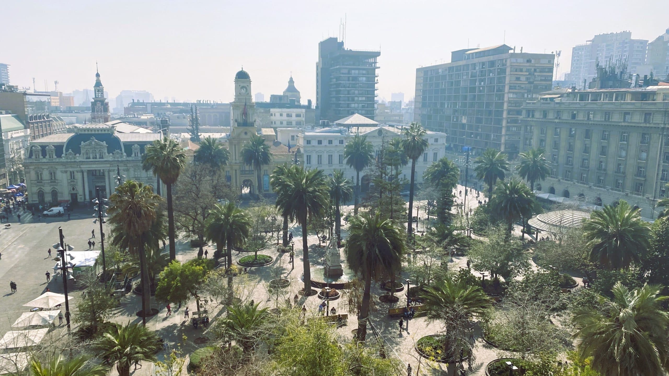 Plaza de Armas von Santiago