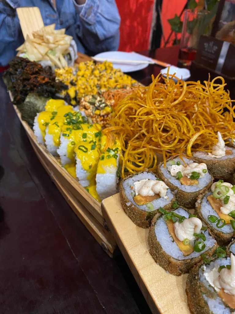 Veganes Sushi in Lima