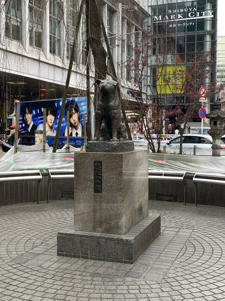 Hachiko Statue in Shibuya