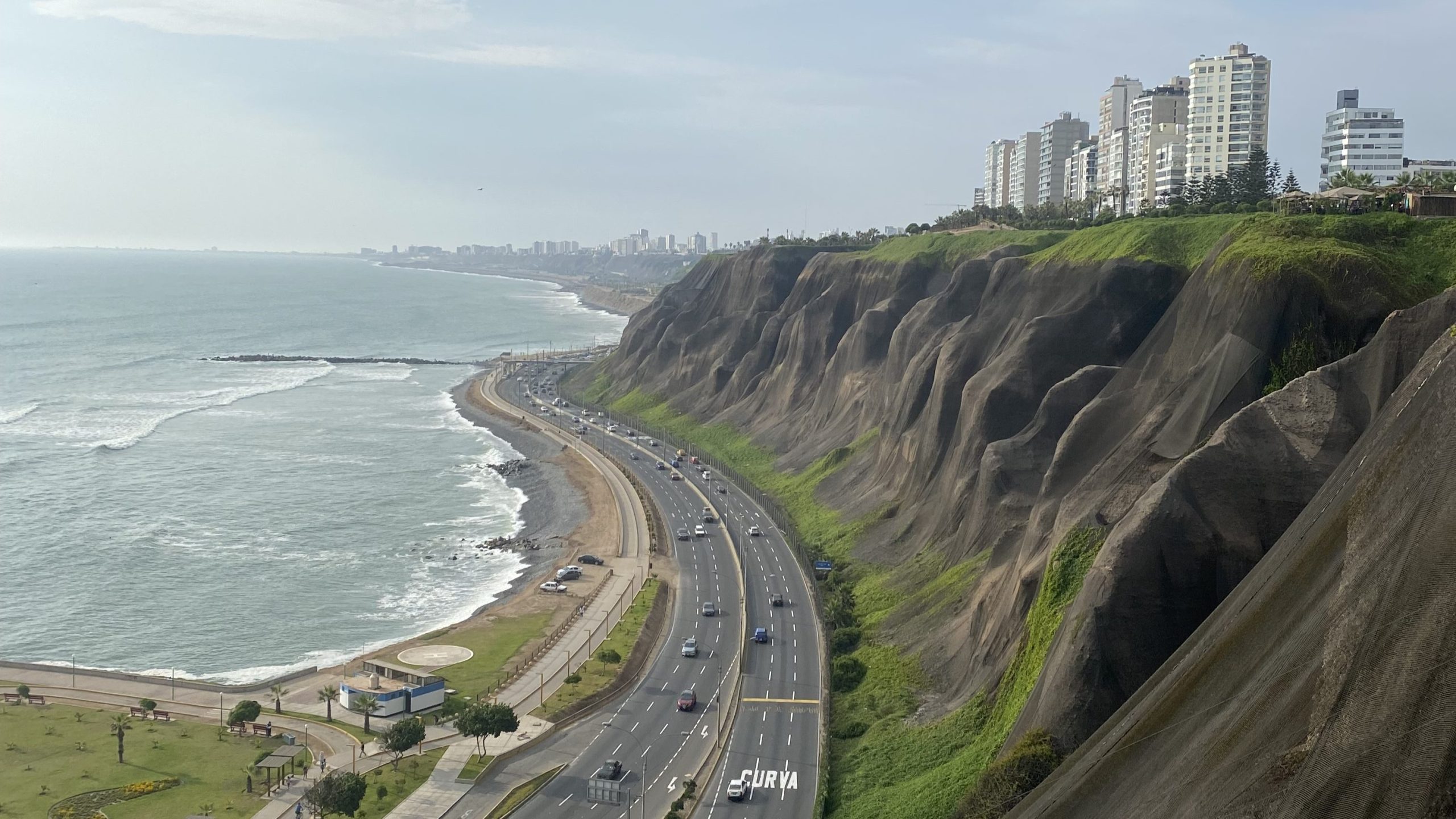 Ausblick über Lima
