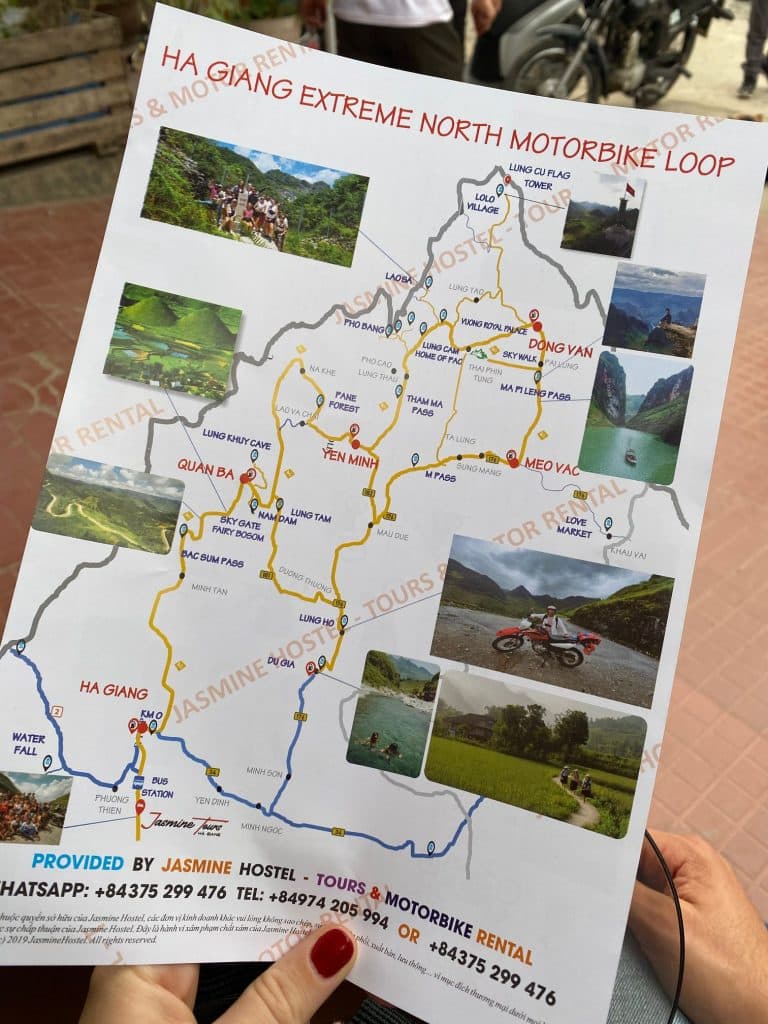 Ha Giang Loop Route