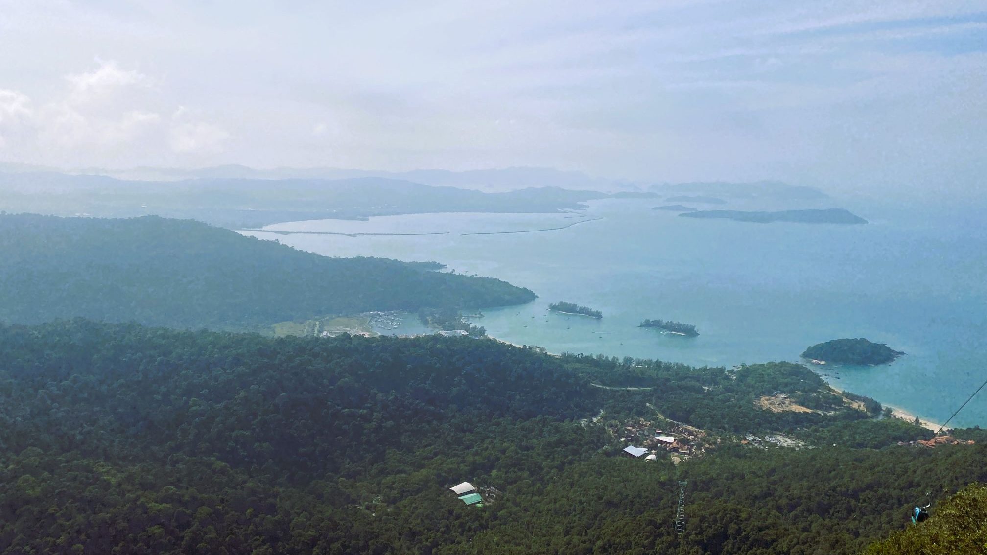Ausblick über Langkawi
