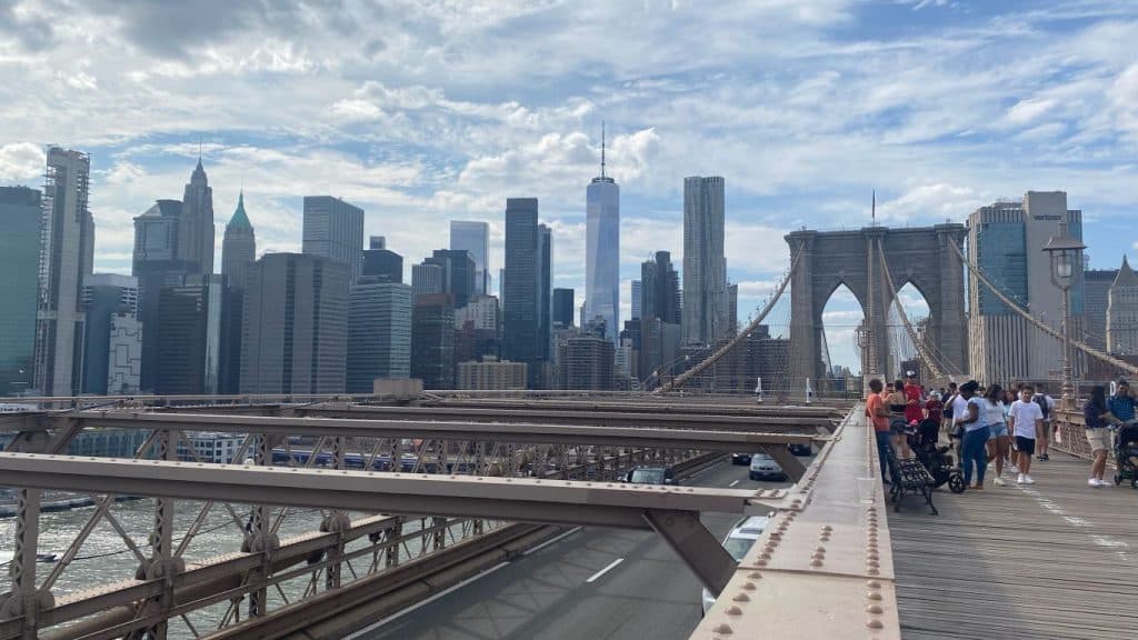 Ausblick Brooklyn Bridge